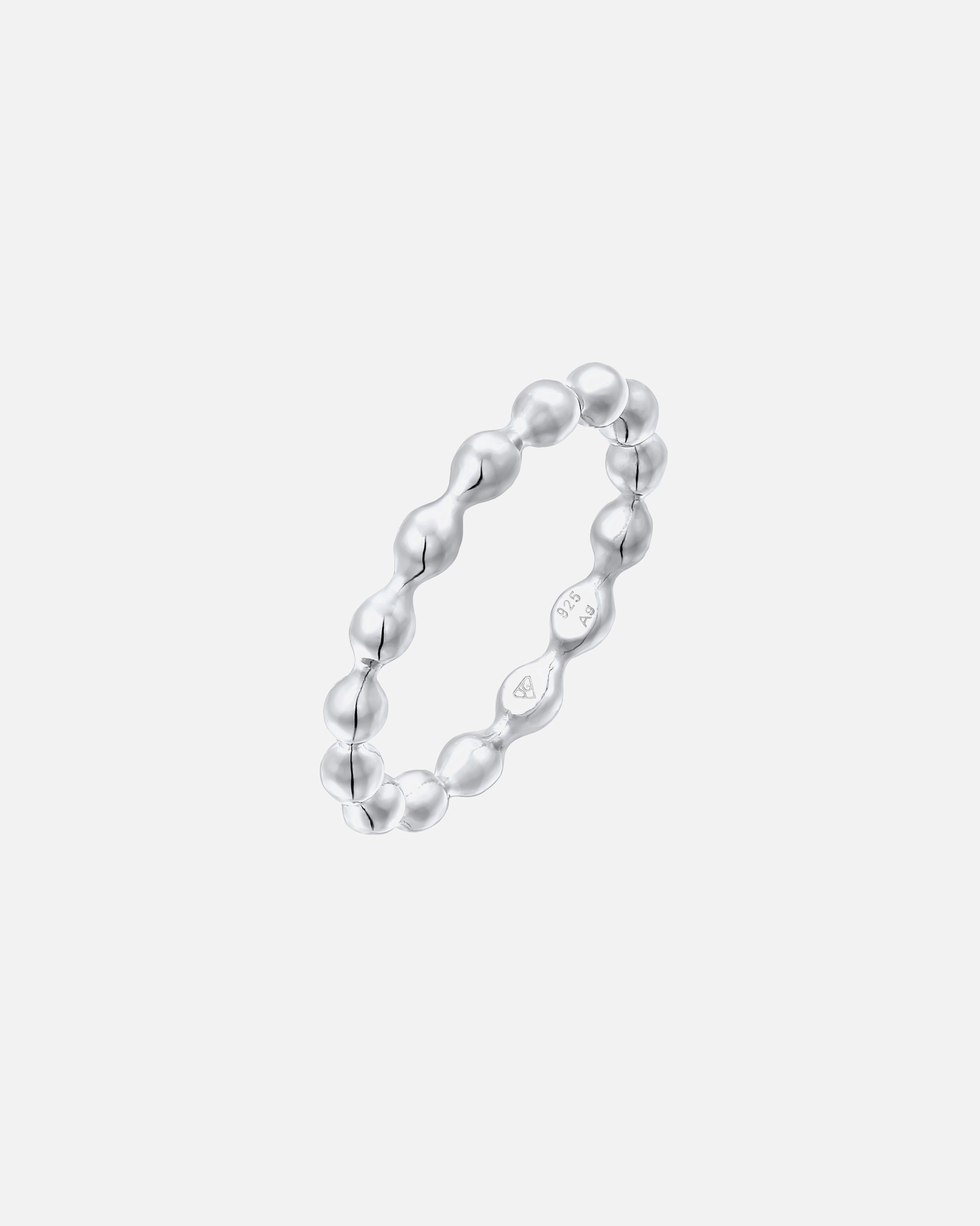 Elli Femmes Boule pile Simple en Argent Sterling 925