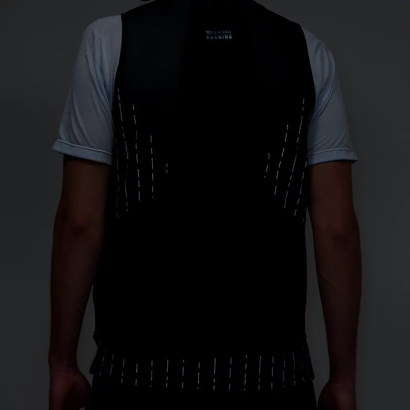 Męska kamizelka Impact Run Luminous Packable – czarna