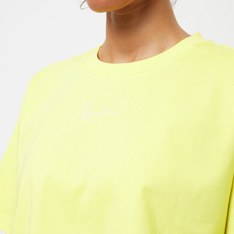 Camiseta corta Signature Essential de tamaño pequeño
