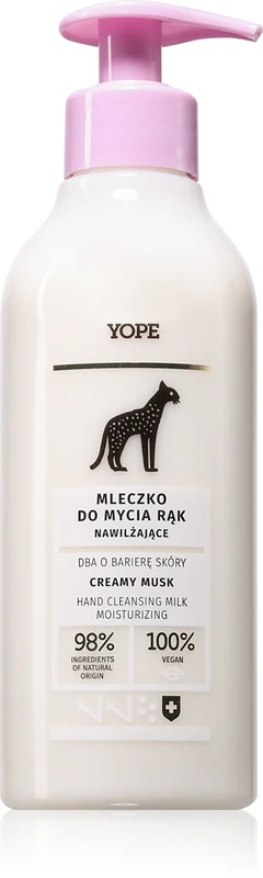 „Yope Creamy Musk“ drėkinamasis skystas rankų muilas