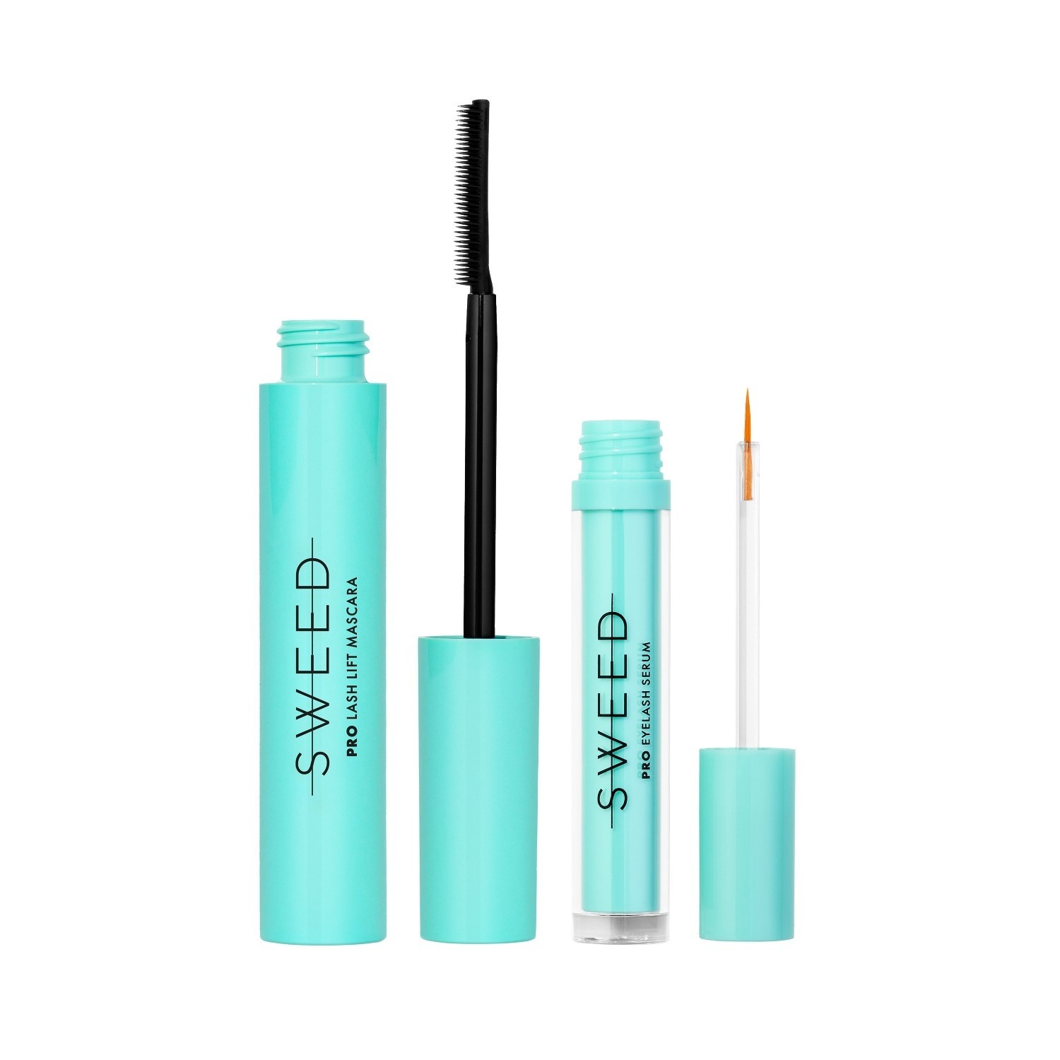 Sweed Make-up Set Lash Lift maskara + serum za rast trepavica - 1 komad.