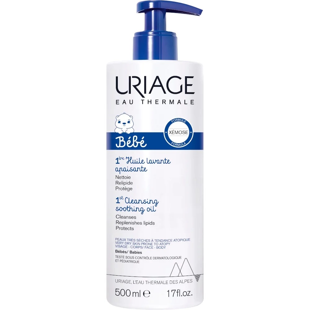 URIAGE Uriage Bèbè Verzachtende Reinigingsolie 500 ml Hypoallergeen