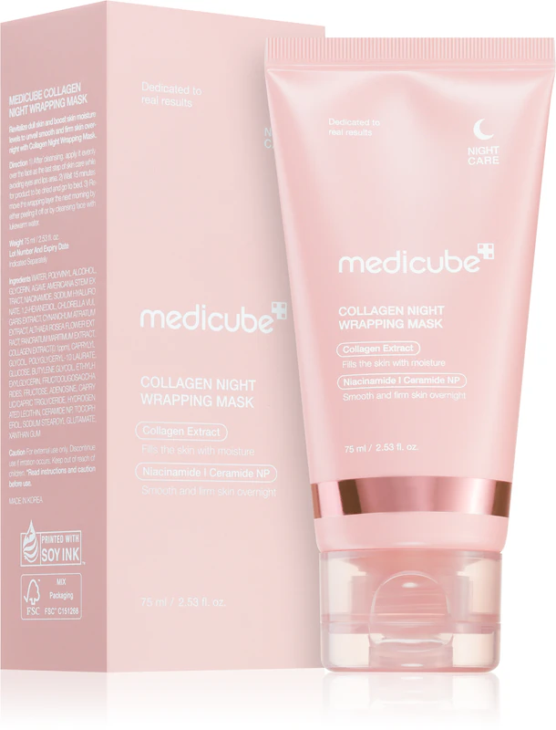 medicube Collagen Night Wrapping Mask verstevigend nachtmasker met collageen