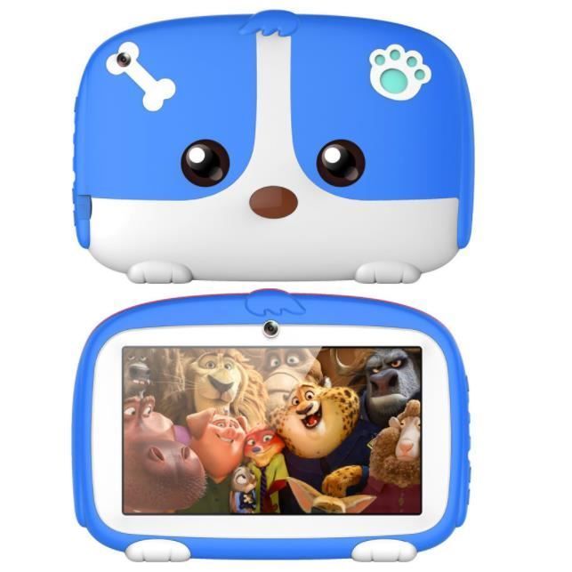 Tablette Enfants - Android - Édition Double Caméra - 7 pouces - Bleu - Wi-Fi