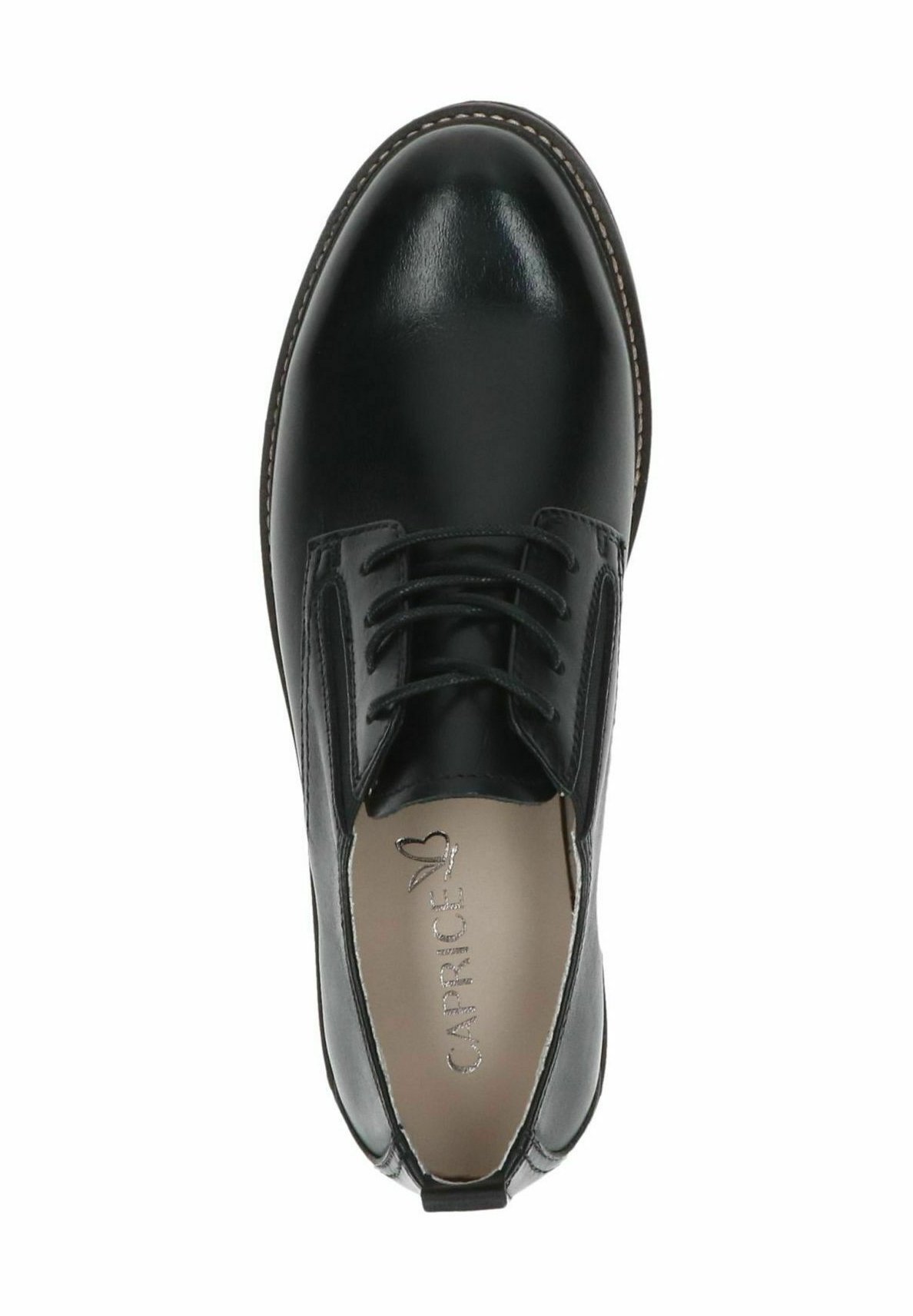 Chaussures à lacets Caprice - nappa noir