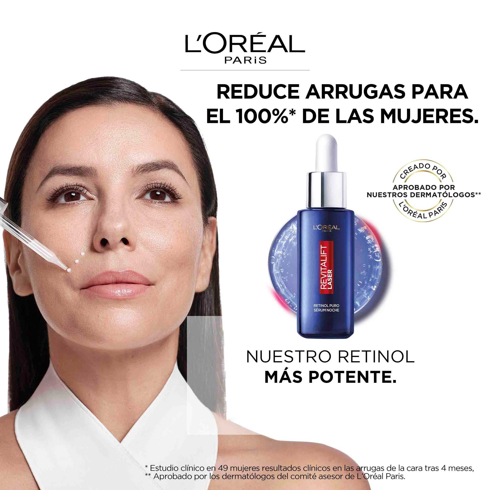Revitalift Laser Pure Retinol noćni serum za duboke bore Kreme protiv bora i starenja