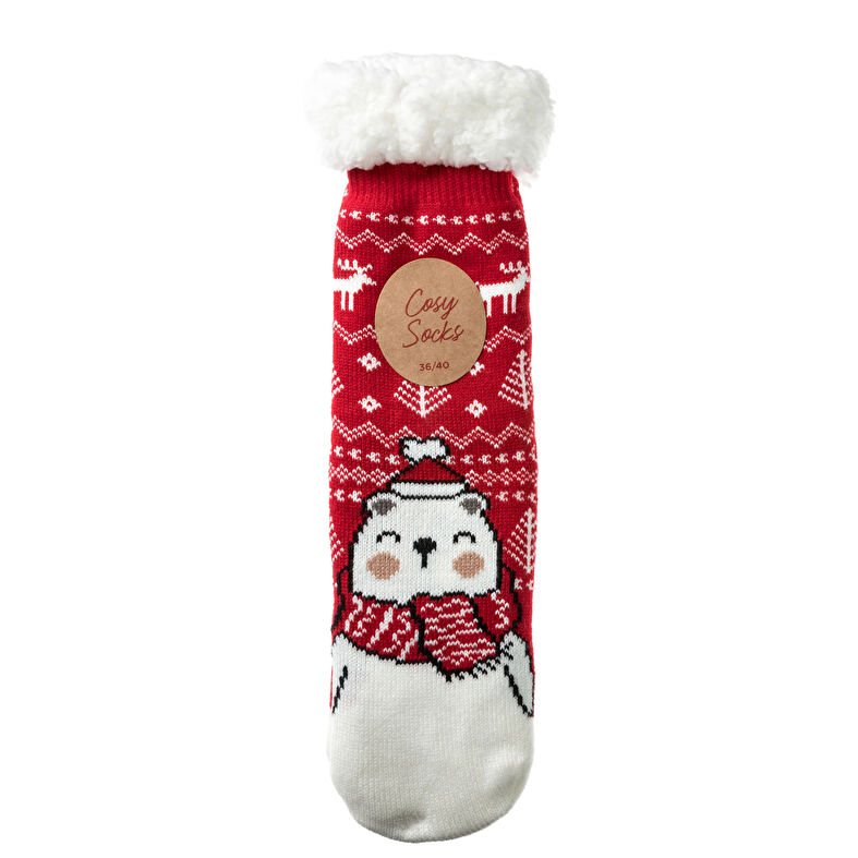 Chaussettes et collants Femme Rouge