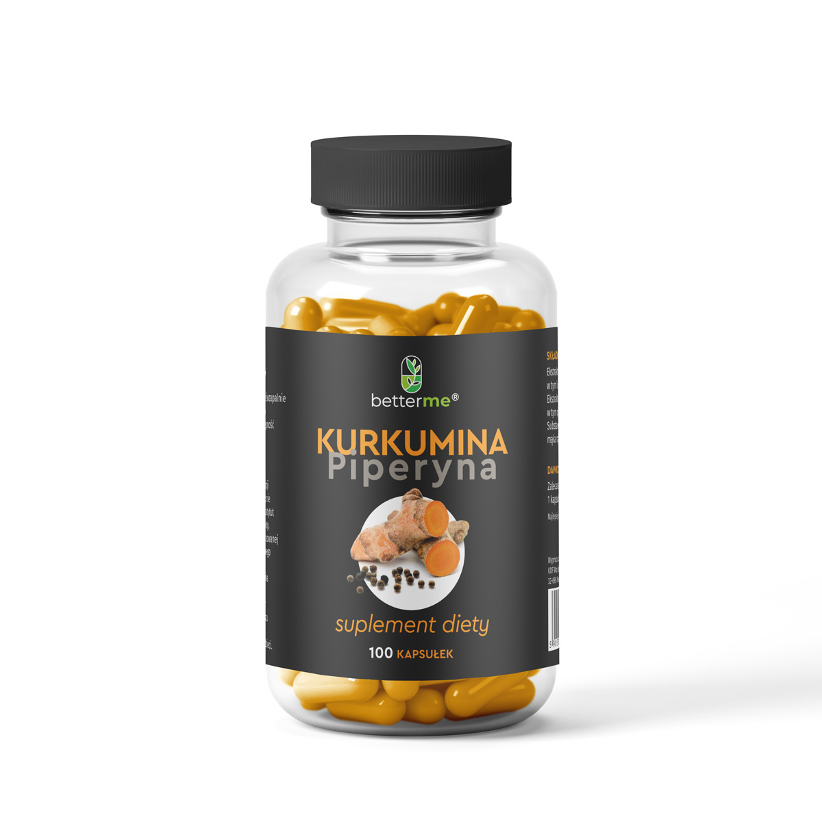 Curcumina e Piperina BetterMe