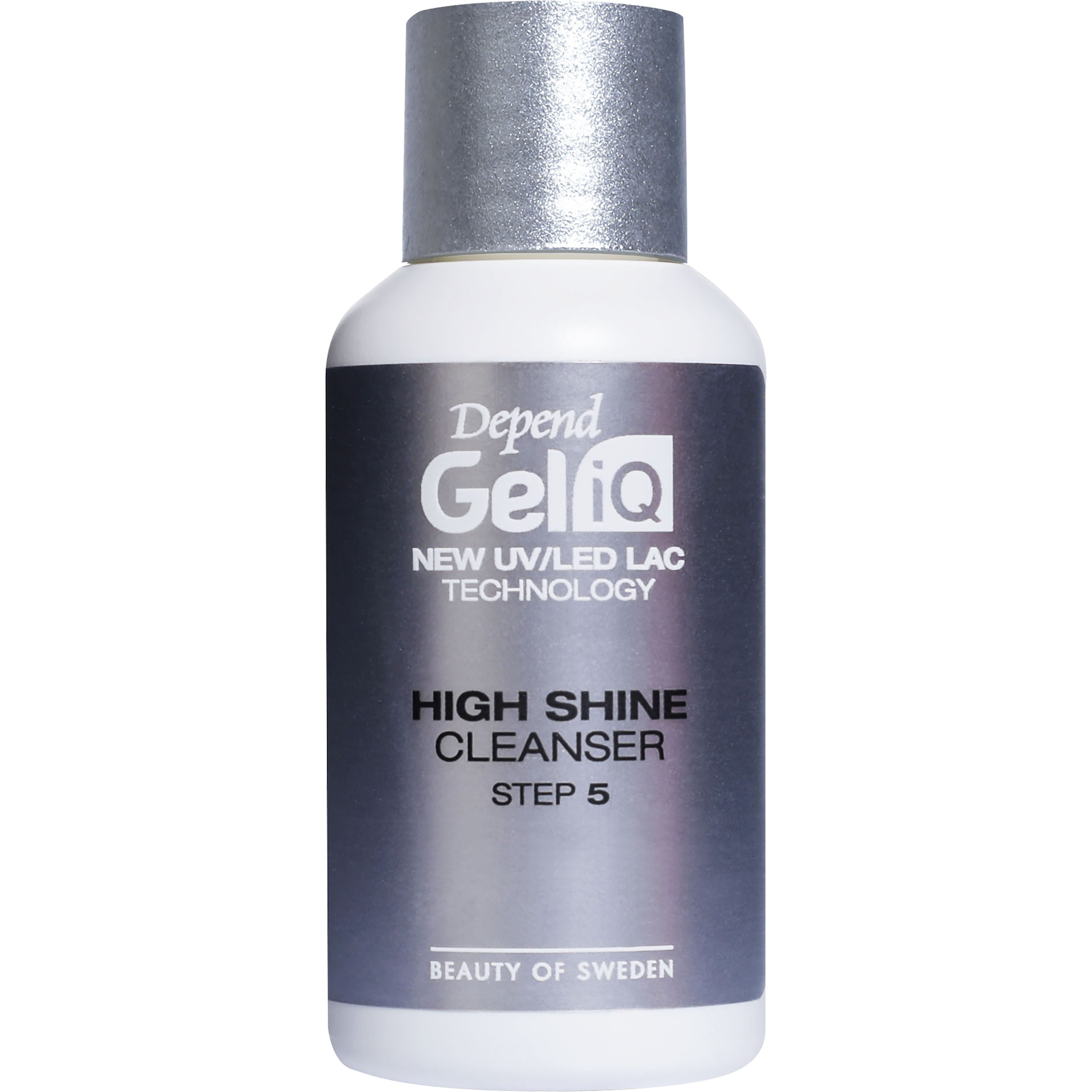 Gel iQ lak za nokte s visokim sjajem, sredstvo za čišćenje, korak 5, 35 ml - Depend
