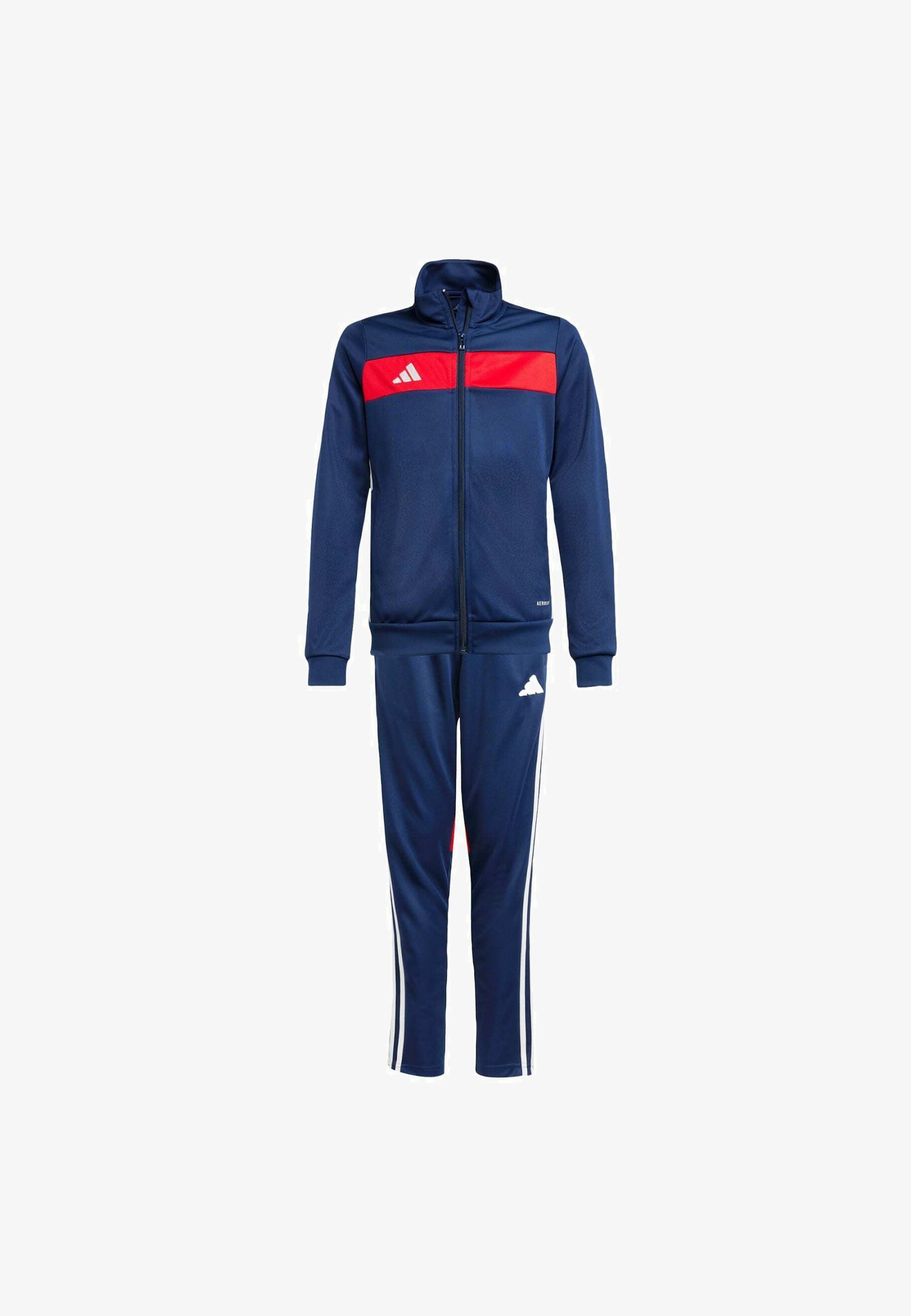 adidas Performance TIRO25 ESSENTIALS SET - Trainingspak - team marineblauw rood