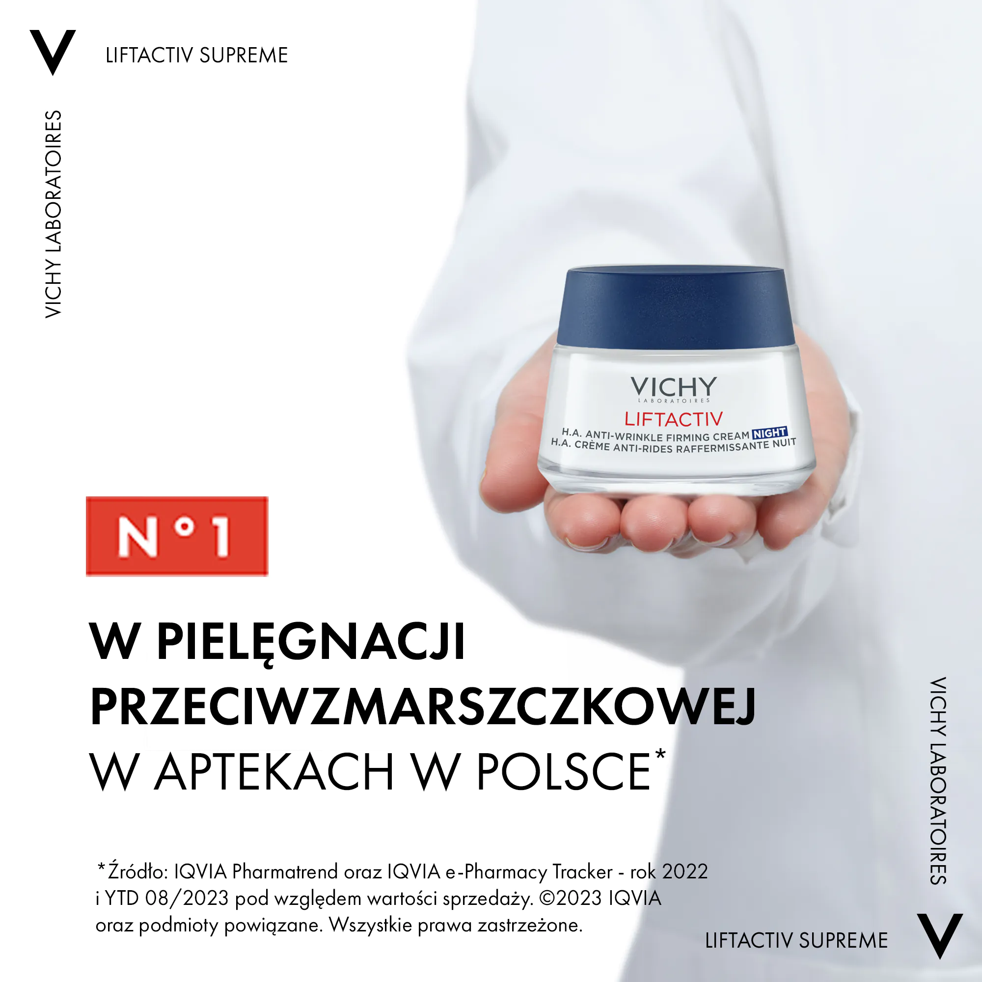 Vichy Liftactiv Supreme Krem do twarzy na noc
