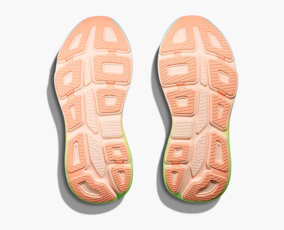 HOKA Bondi 9 Frost / Mandarino pallido