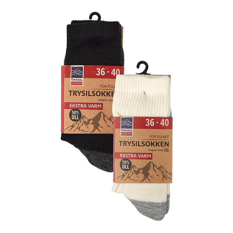 Trysil Trysil sokker størrelse 36/40 EKSTRA VARME