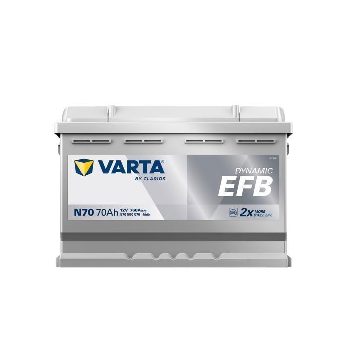 VARTA N70 Car Battery (+ right) 12V 70AH 760A