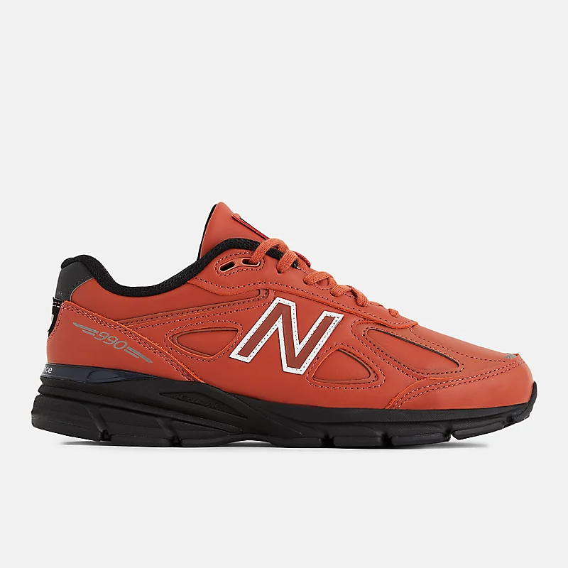 Unisex Wyprodukowano w USA 990v4 - Mahoń z czarnym