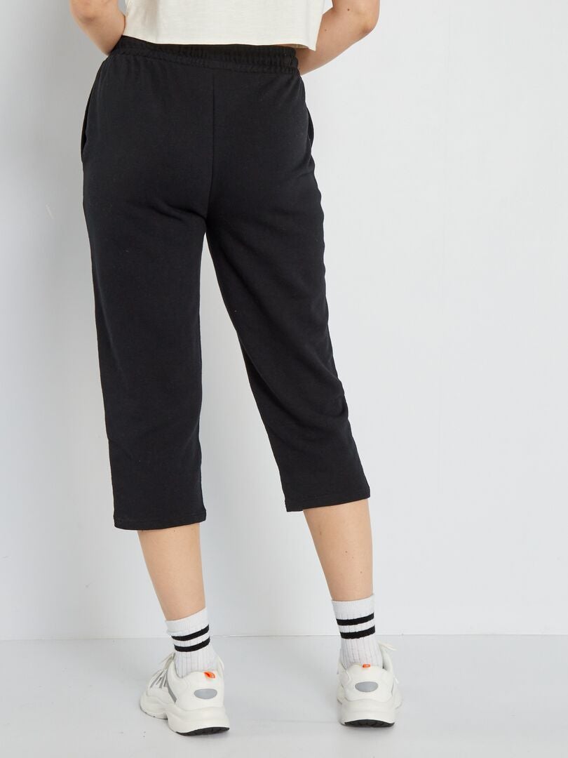 Calça Capri Jogger - Preta