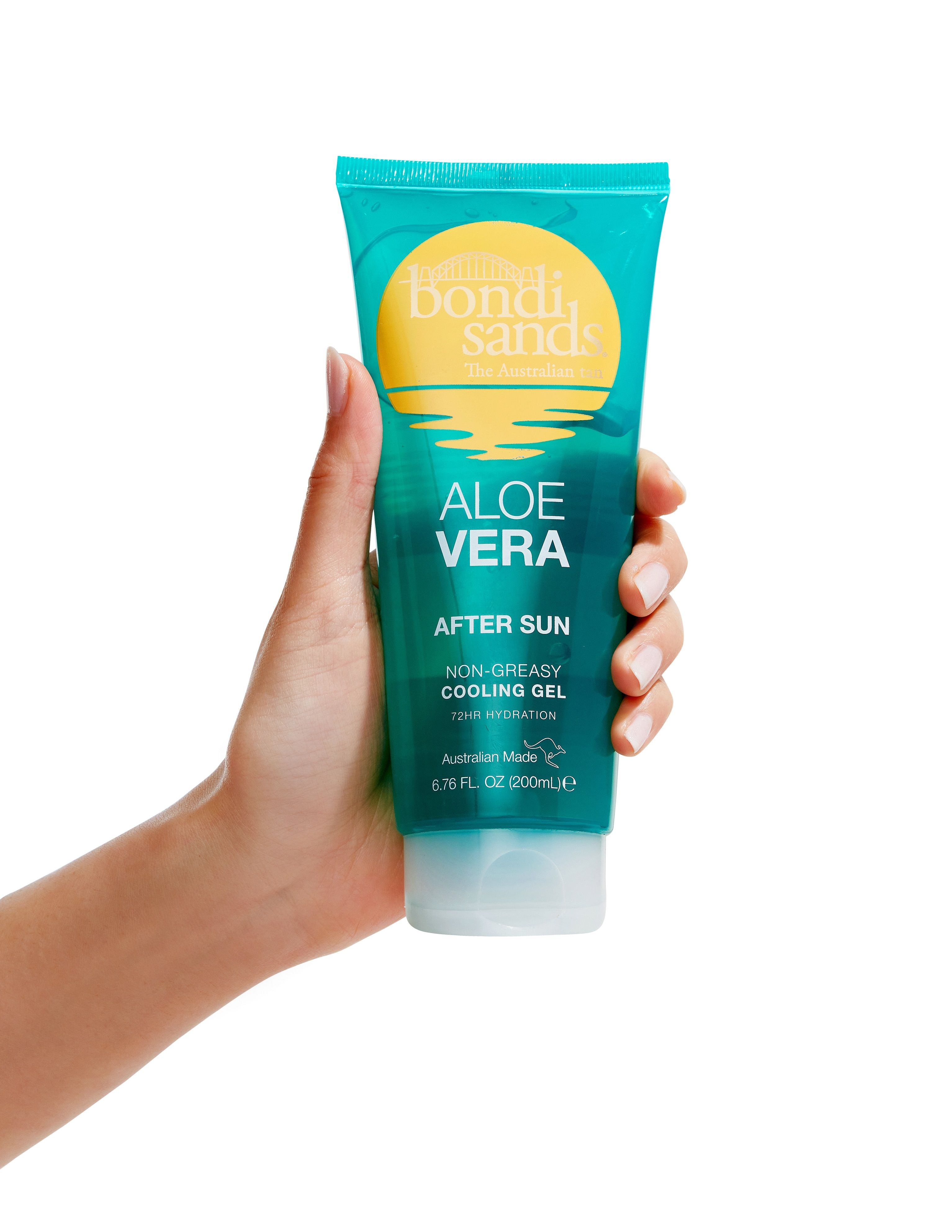 Osviežujúci gél po opaľovaní s aloe vera