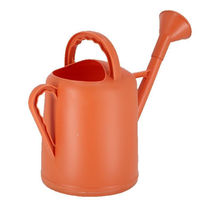 Regadera de plástico - Terracota - Tamaño L - L 52,5 x An 24,7 x Al 39 cm