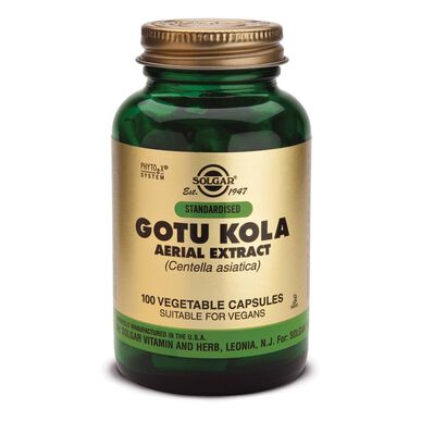 Solgar Gotu Kola Centella Asiatica 100 kapselia