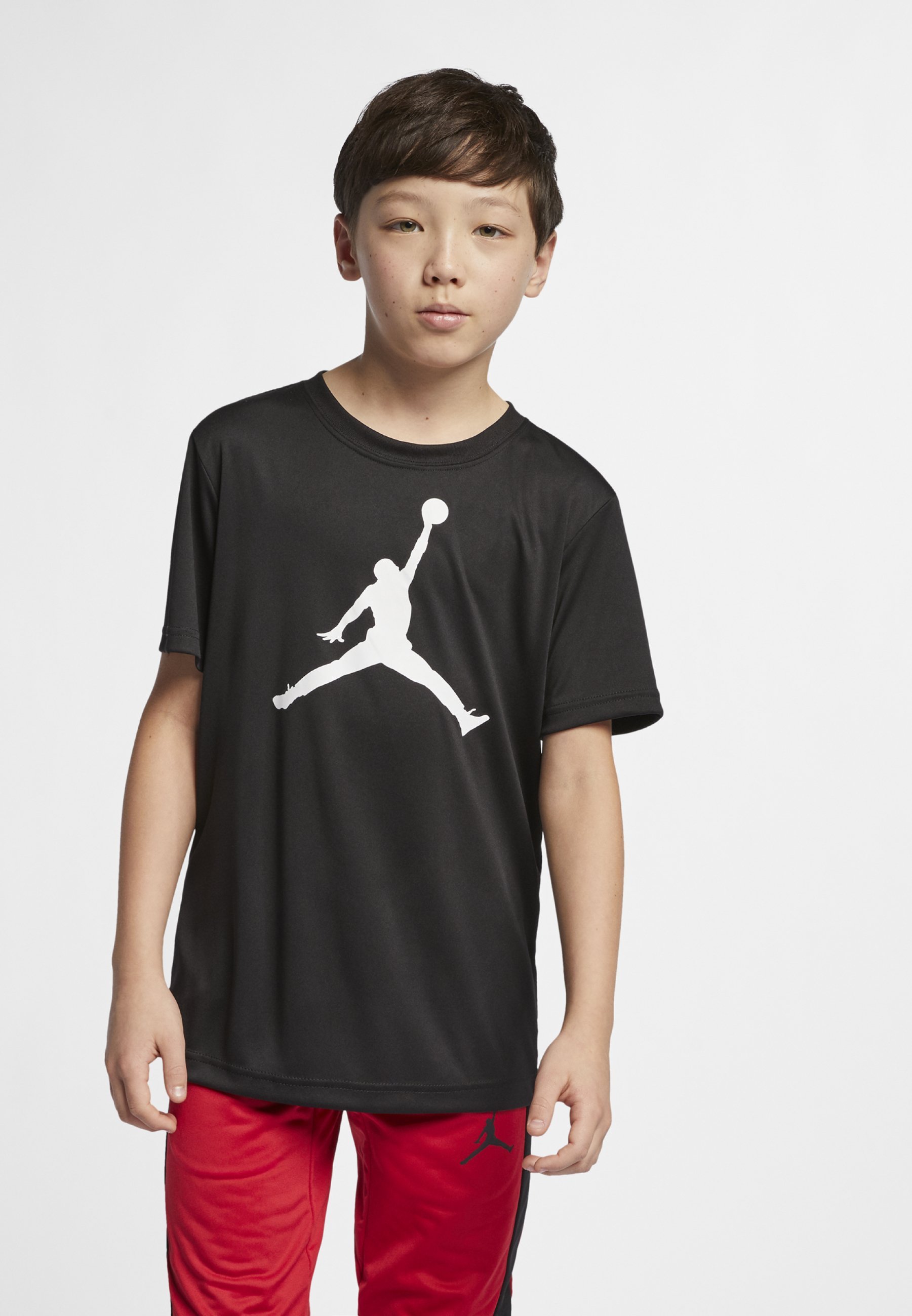 Jordan Jumpman Logo T-Shirt - Sport-T-Shirt - schwarz