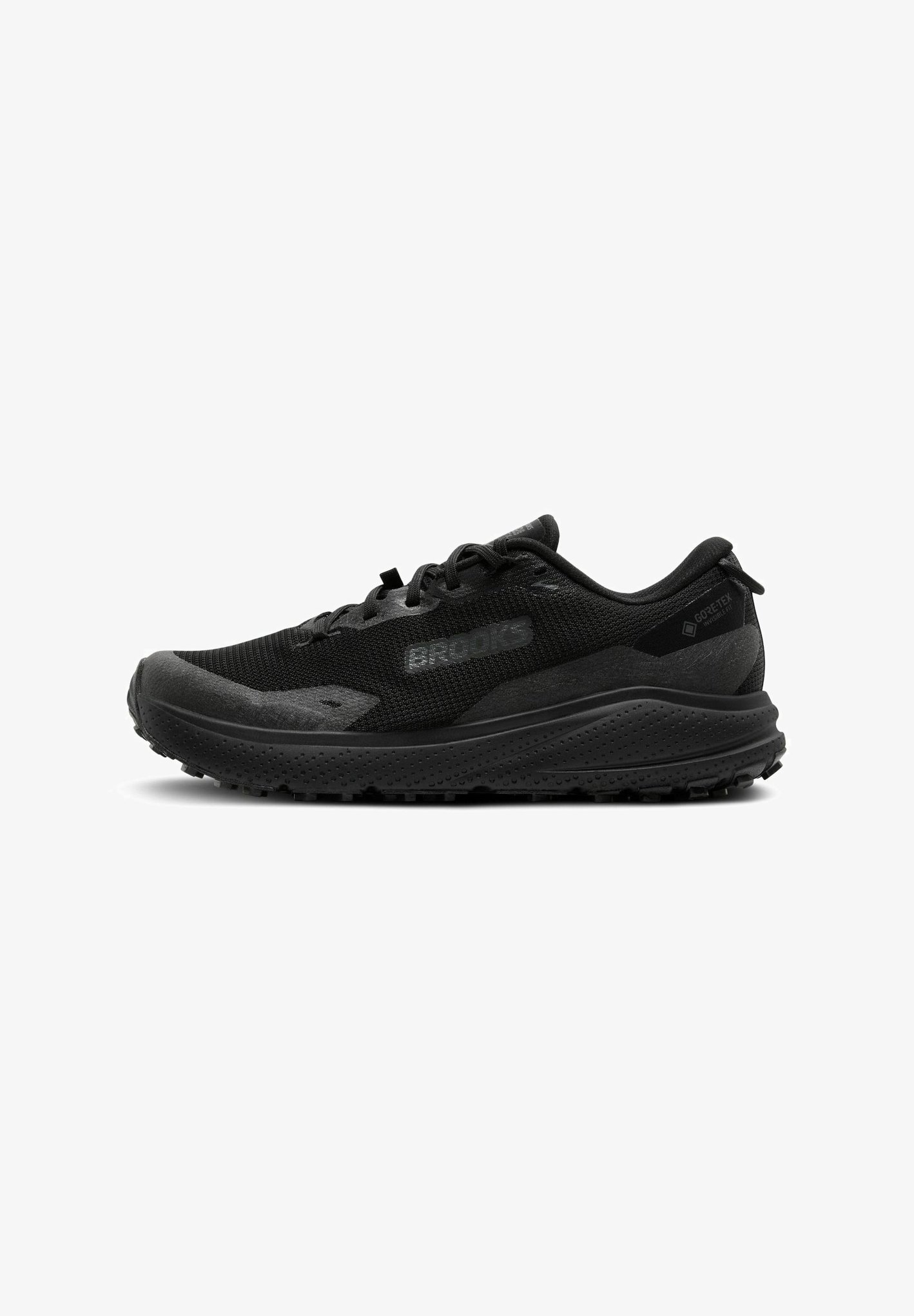 Brooks DIVIDE 6 GTX - Tênis de corrida em trilha - preto, preto e ébano