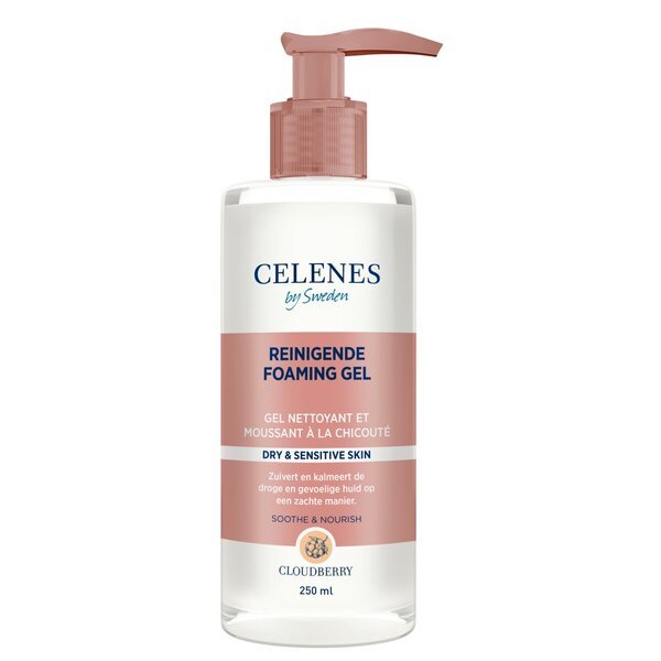 Celenes By Sweden čistilni penasti gel<br>250 ml - Suha in občutljiva koža