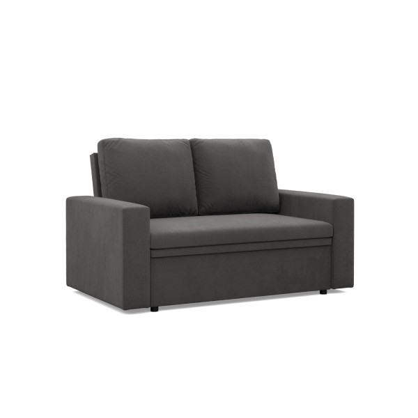 SOFA KANAPA rozkładana z funkcją spania do salonu szara