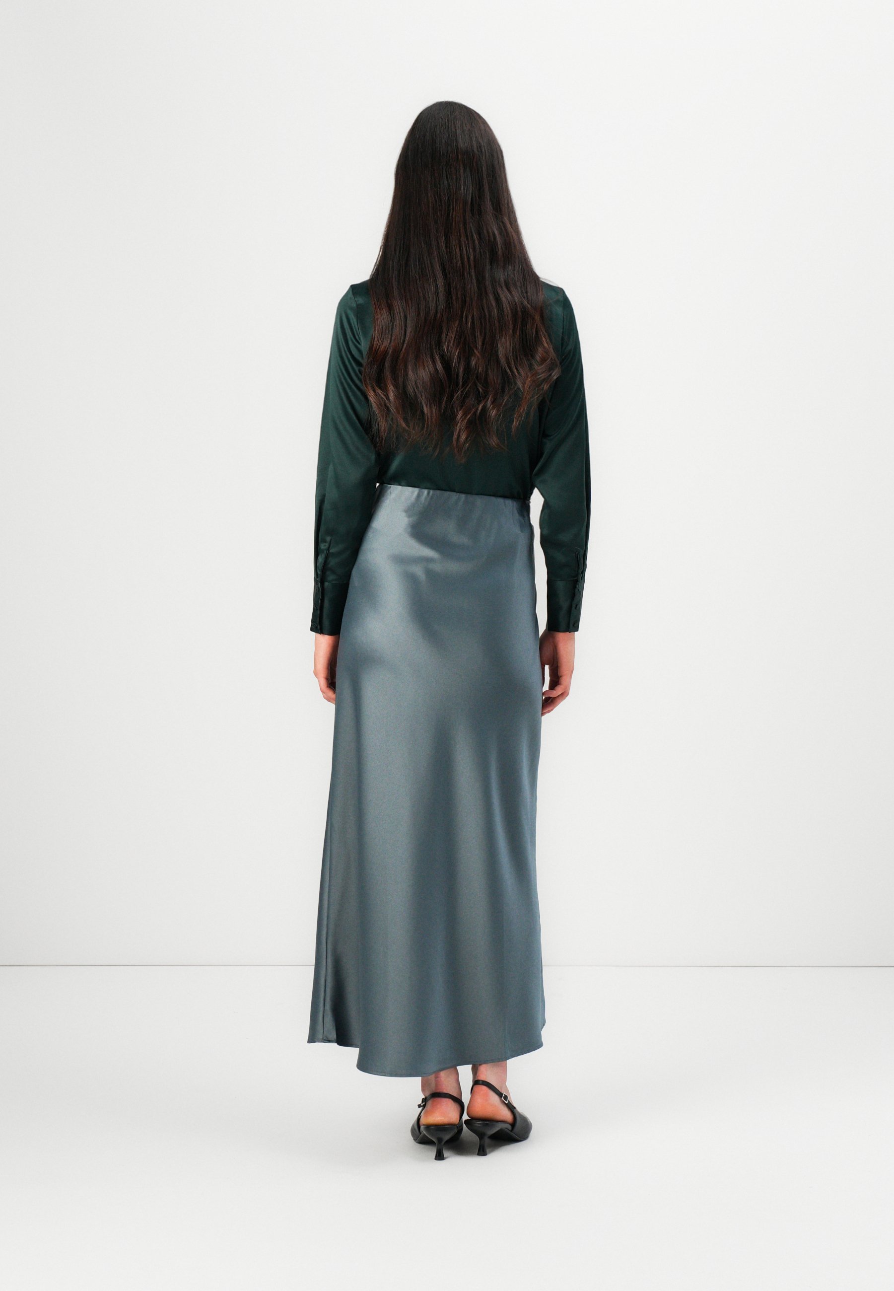 Vero Moda VMMERLE - Maxi sukně - black
