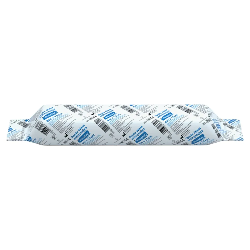 Viscoplast, Opaska dziana podtrzymująca, 0,15x4m
