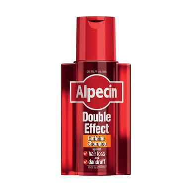 Alpecin Double Effect Koffein-sjampo, mot hårtap og flass, 200 ml