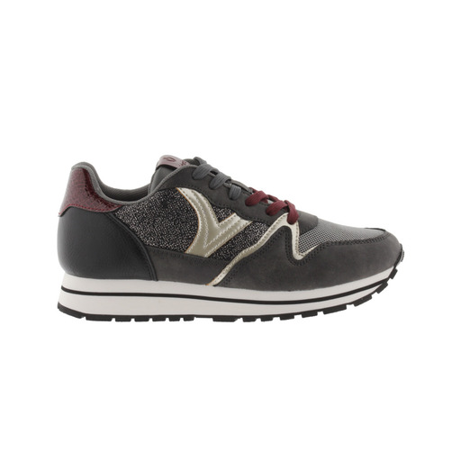 Victoria Cometa sneakers i multimateriale med metalliske detaljer