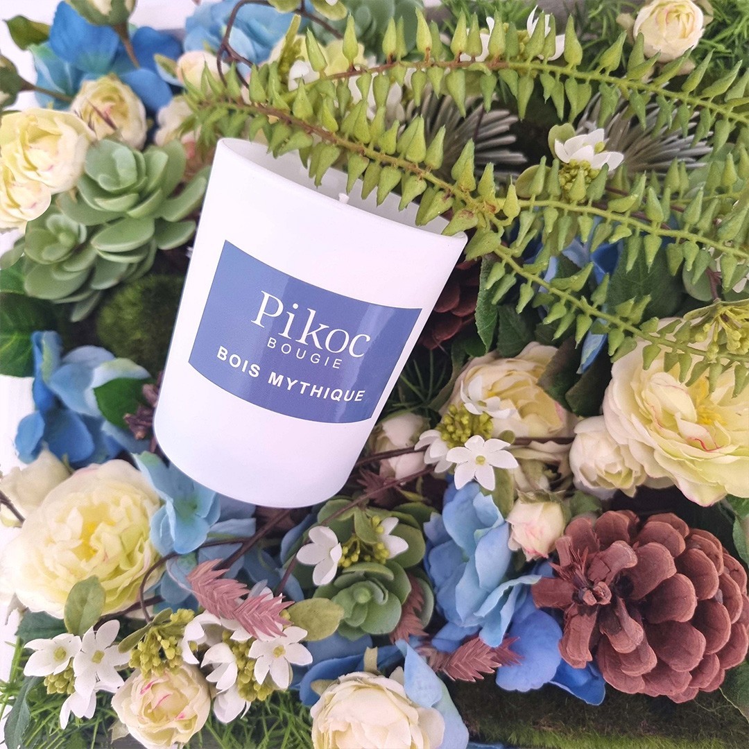Pikoc Bougies Parfumée Bois Mythique