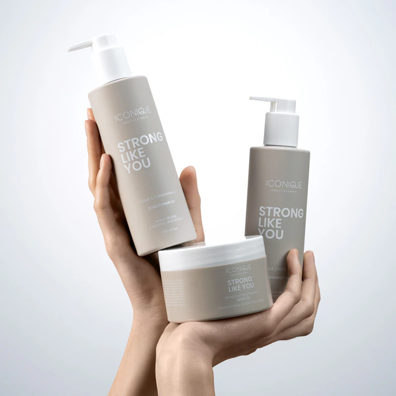 ICONIQUE Professional STRONG LIKE YOU Reparatur- und Stärkungsset für geschädigtes Haar