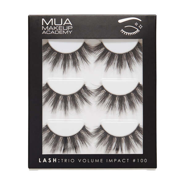 MUA LASH TRIO - OBJEMNÉ ŘASY #100