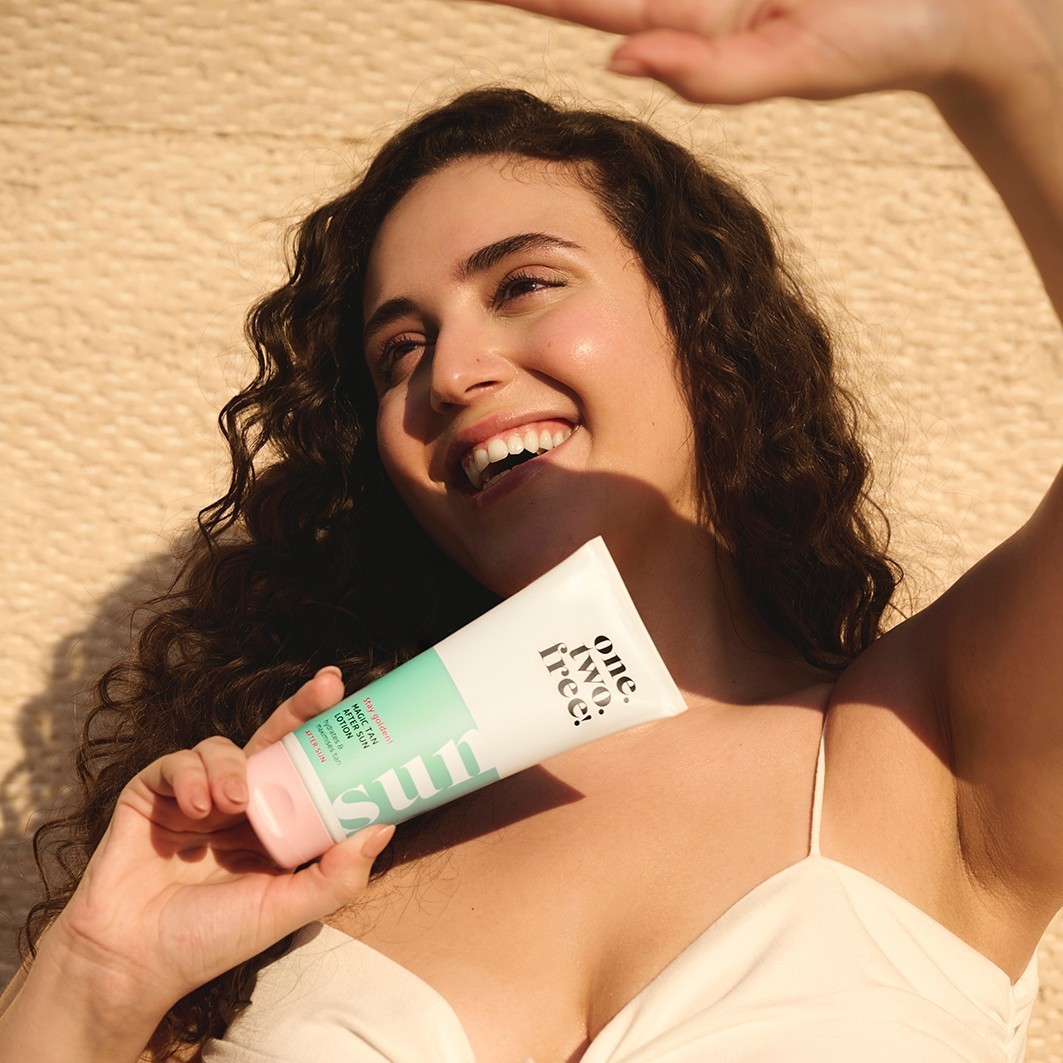 one.two.free! Losion za poslije sunčanja za tijelo nakon sunčanja – 200 ml