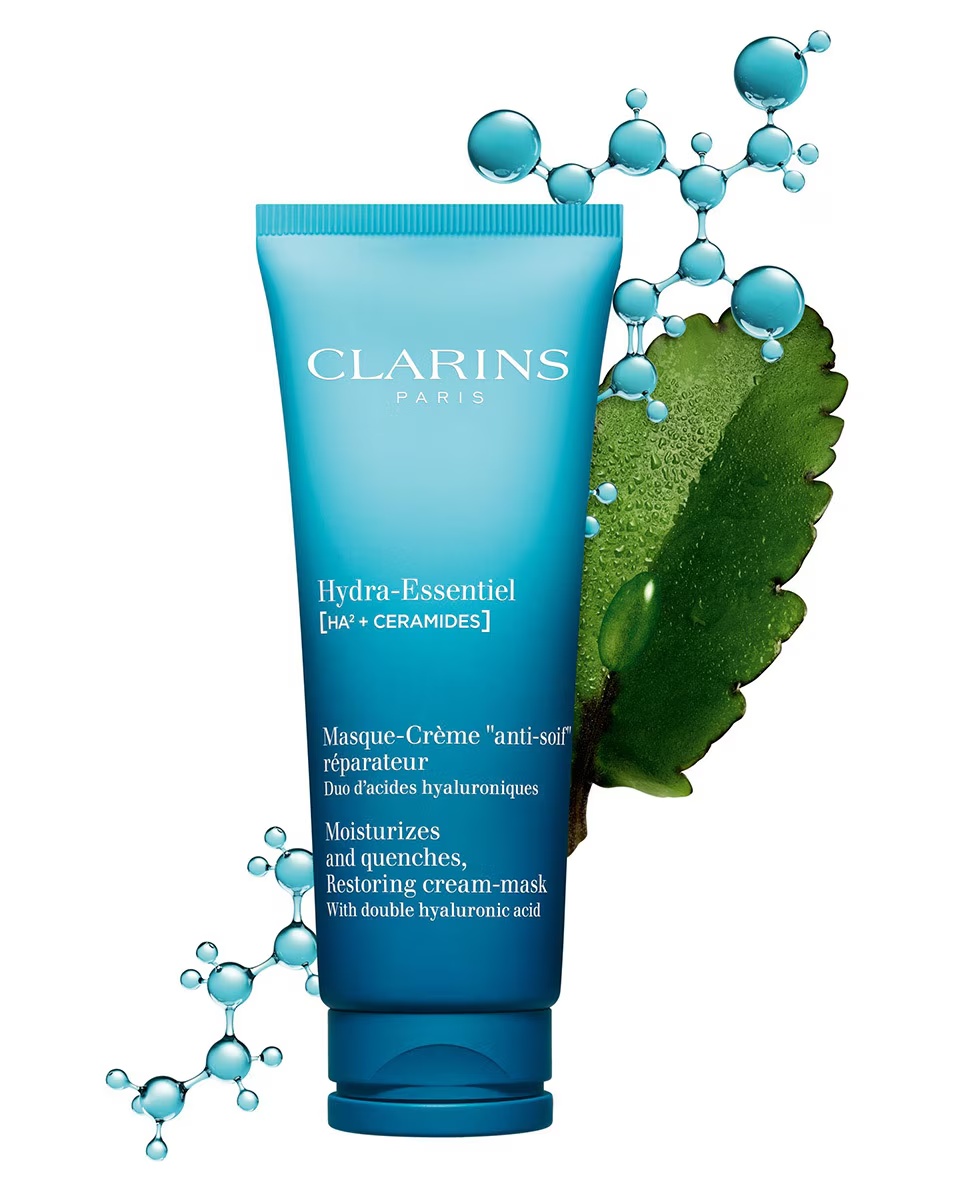 Mască cremă CLARINS Hydra-Essentiel (HA²).