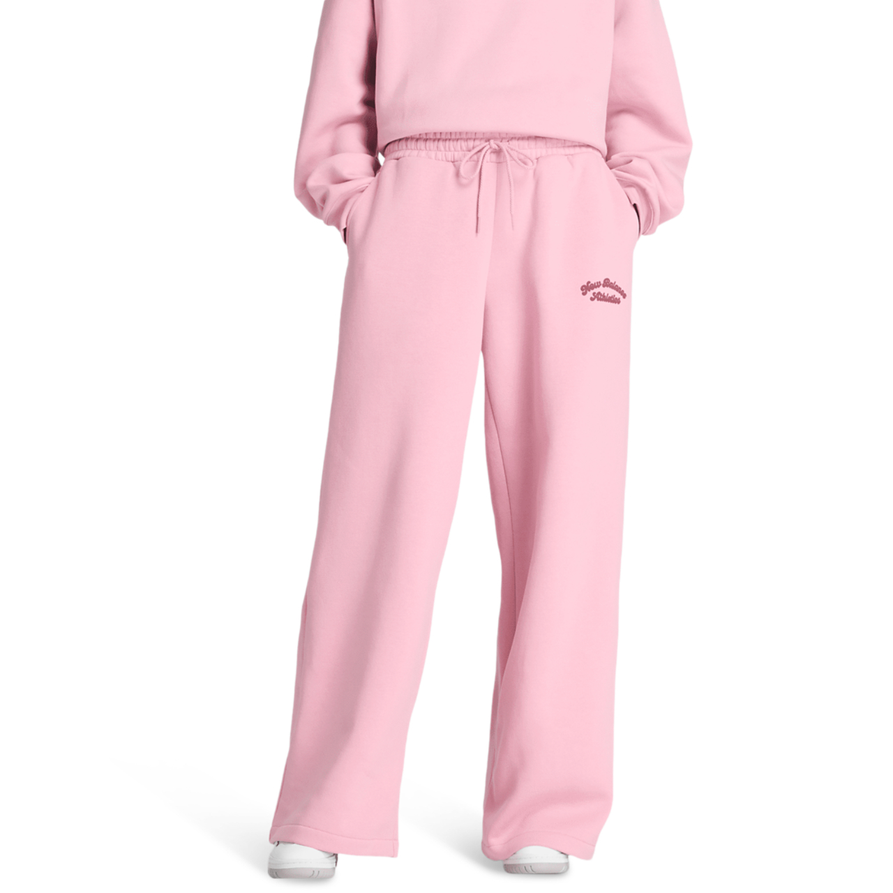 New Balance Linear Heritage Fleece Bukser med Brede Ben