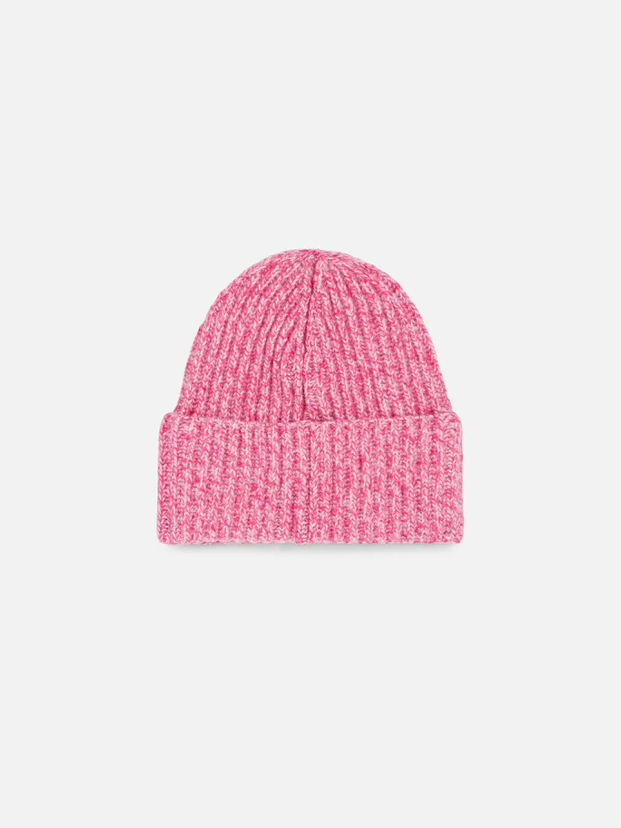 Chapeau rose mouliné pour fille avec broderie Saint-Barth