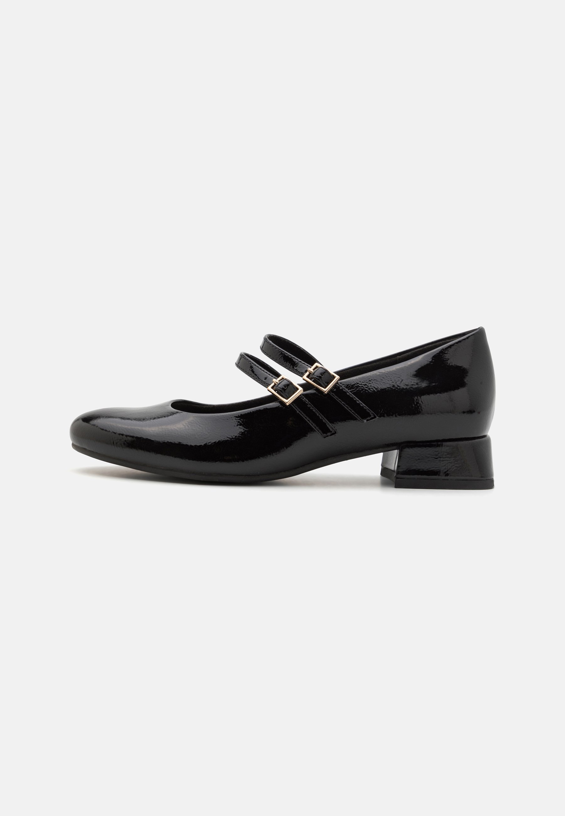 Ballerines à bride cheville Marco Tozzi - noires