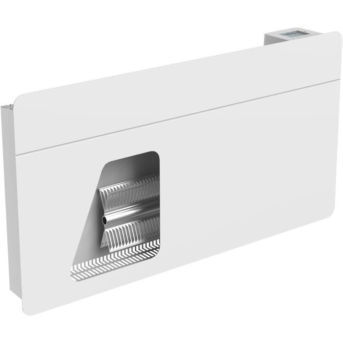 Termoconvettore elettrico a parete - 1500W - WARM TECH - 230V - Fino a 40m³ - Bianco
