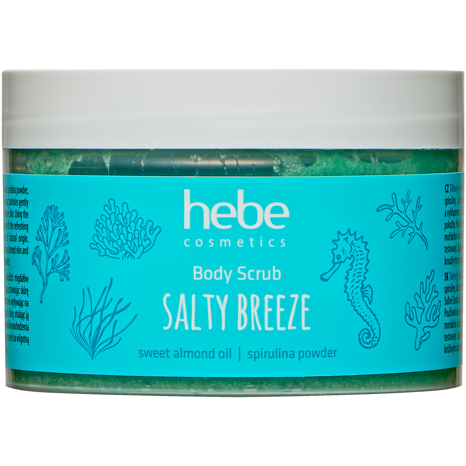 Piling za telo Hebe Cosmetics Slani vetrič