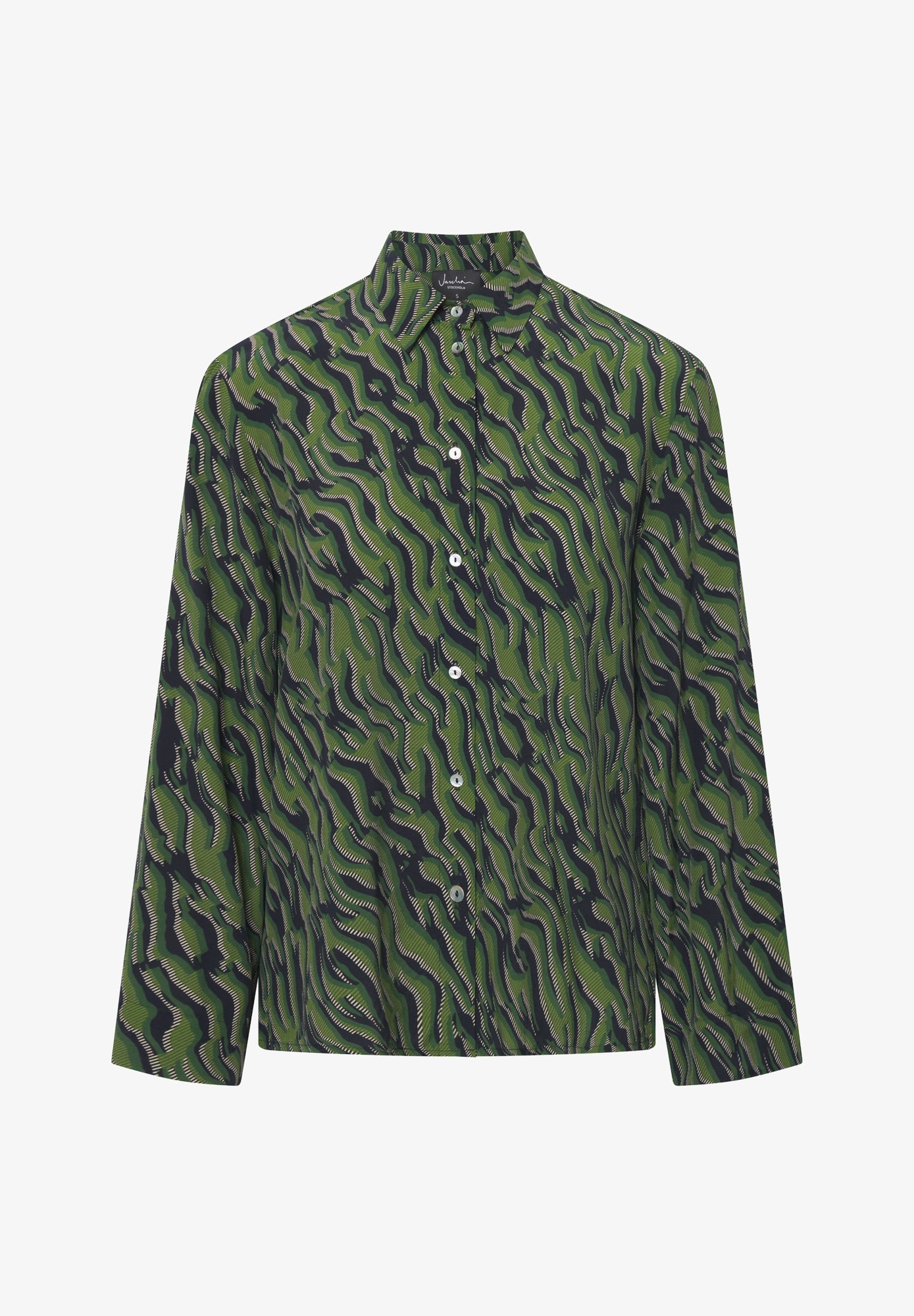 Jascha Stockholm NEW WIDE - Blouse met knoopsluiting - groen
