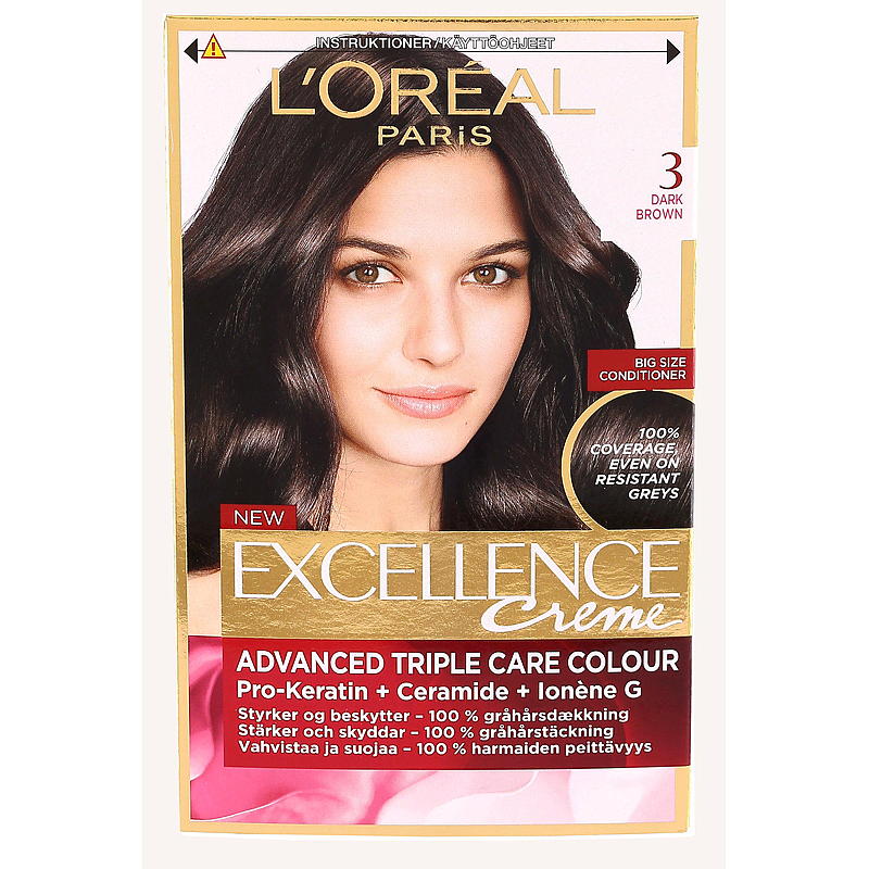 Loreal L'Oréal Haarfarbe 3 Dunkelbraun
