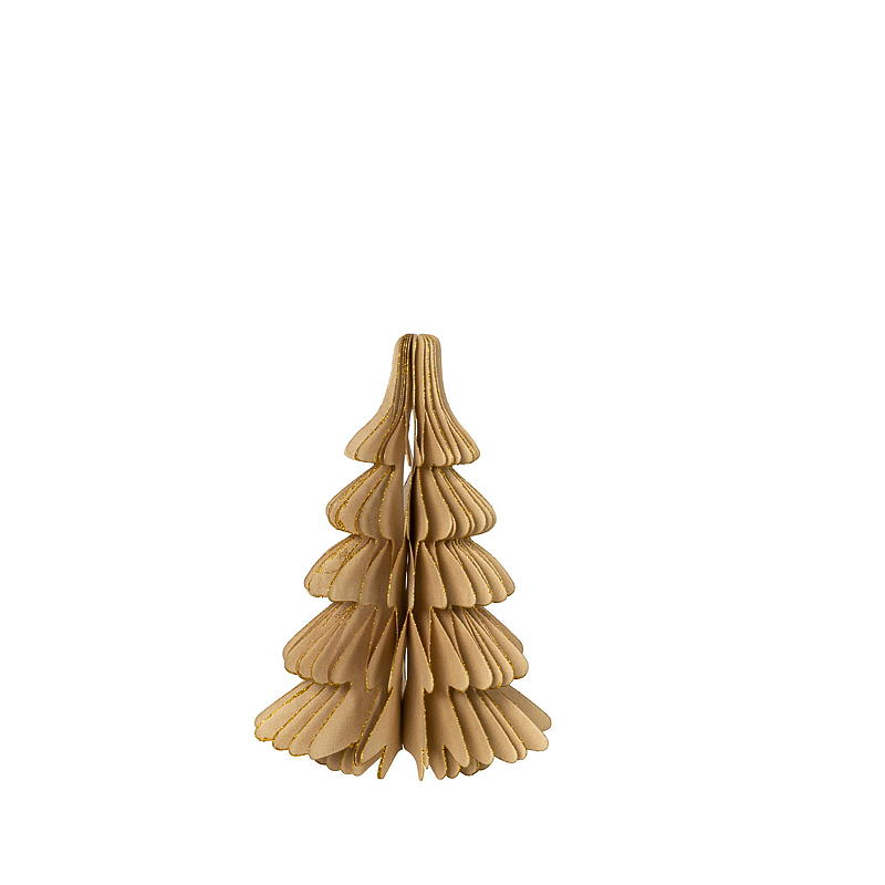Hjem Papir Juletre pepperkake 12x18 cm