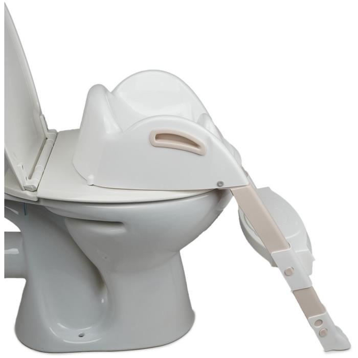 Riduttore per sedile WC THERMOBABY Kiddyloo® - Marrone ghiaccio