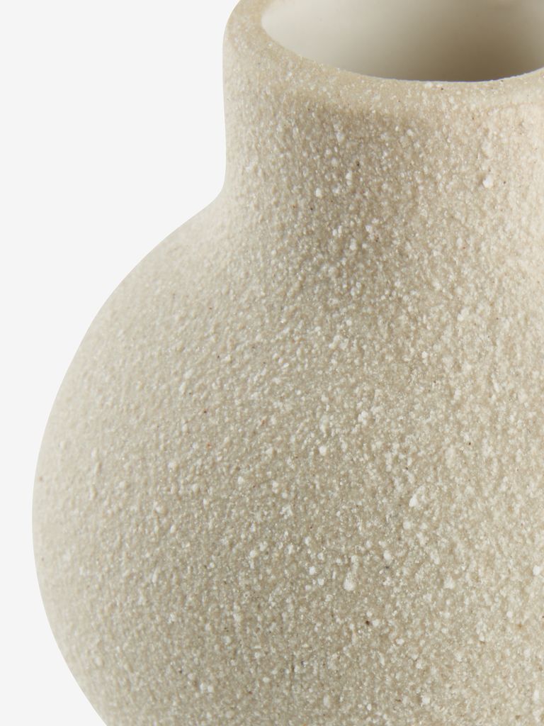 REGNVALD Vaza REGNVALD Ø8xŠ16cm bela