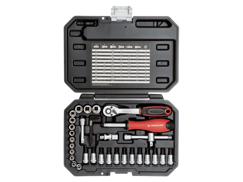 PARKSIDE® 36-teiliges Douilles- und D'Embouts-Set