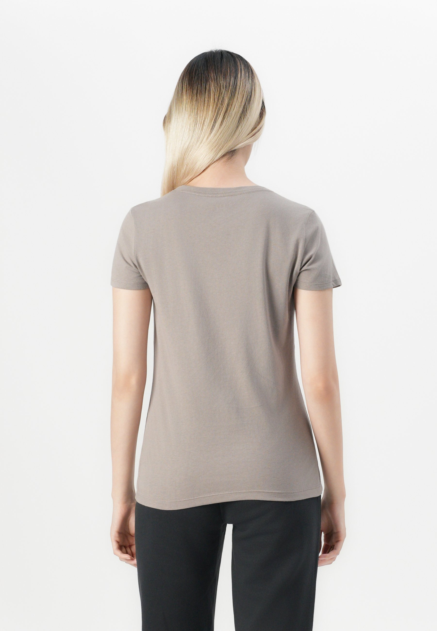 GAP Logo-T-Shirt, 2er-Pack – Bedrucktes T-Shirt – Triggerbraun