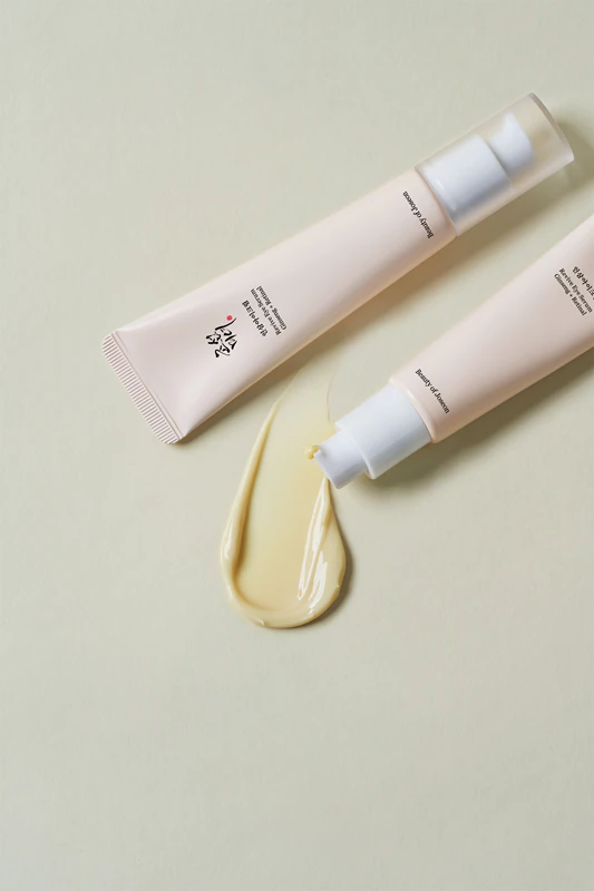 Sérum revitalizante para a área dos olhos Beauty of Joseon com ginseng e retinal, antirrugas.