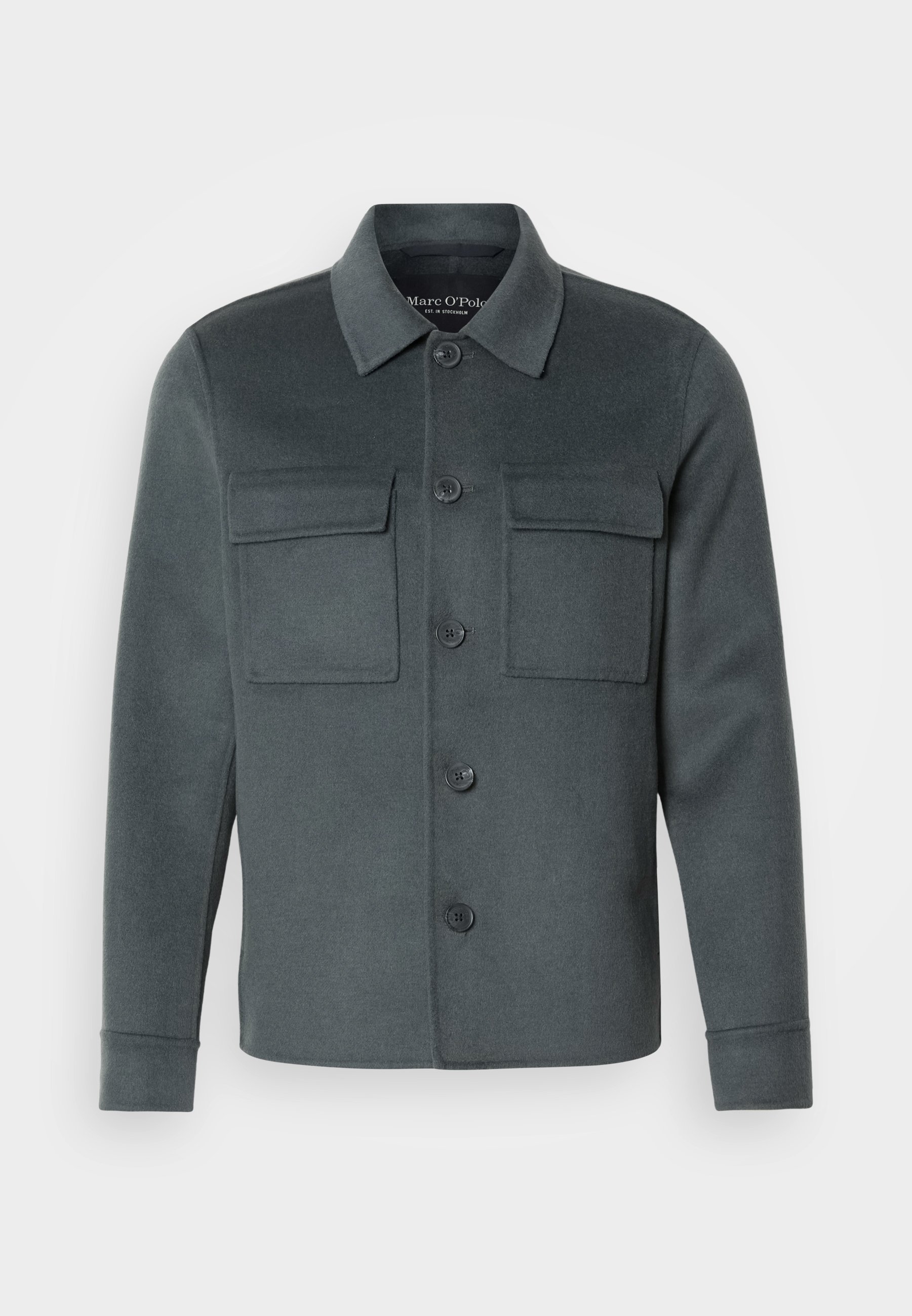 Marc O'Polo JACKET MET OPGEZETTE ZAKKEN - Lichte jas - mangrove
